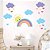 Adesivo de Parede Arco Iris Sol e Nuvens Amor Infantil Baby - Imagem 4