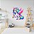 Adesivo de Parede Arco Iris Unicornio Baby - Imagem 1