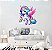 Adesivo de Parede Arco Iris Unicornio Baby - Imagem 4