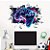 Adesivo De Parede Gamer Controle Buraco 3d Infantil 100x70cm - Imagem 3