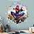 Adesivo Parede Homem Aranha Buraco 3D 80x70cm - Imagem 1