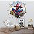 Adesivo Parede Homem Aranha Buraco 3D 80x70cm - Imagem 3