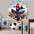Adesivo Parede Homem Aranha Buraco 3D 80x70cm - Imagem 4