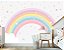 Papel de parede adesivo Arco Iris Nuvens estrelas e corações - Imagem 3