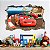 Adesivo Buraco 3D Carros 100x60cm - Imagem 2