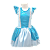 Fantasia infantil Princesa Azul - Imagem 1