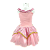Fantasia Infantil Princesa Rosa - Imagem 2