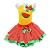 Fantasia Infantil Menina Melancia - Imagem 1
