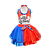 Fantasia Infantil Arlequina - Imagem 1