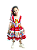 Vestido Junino Infantil BIBI Modelo 02 - Costas abertas e Elastex - Imagem 1