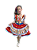 Vestido Junino Infantil BIBI Modelo 03 - Costas abertas e Elastex - Imagem 1