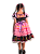 Vestido Junino Infantil BRENDA Modelo 01 - Costas abertas com fita de amarração e Elastex. - Imagem 2