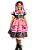 Vestido Junino Infantil BRENDA Modelo 01 - Costas abertas com fita de amarração e Elastex. - Imagem 1