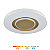 Plafon LED Devon 24w 1920lm Multitemperatura Redondo Branco e Dourado Hevvy LY-8763M - Imagem 1