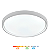 Plafon LED Montana 41cm 24w 1920lm Multitemperatura Luz Amarela/Neutro/Branco Redondo Branco Hevvy LY-8762M - Imagem 1