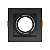 Spot de Embutir Quadrado Face Recuada MR16 GU10 – Preto - Opus - Imagem 1