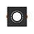 Spot de Embutir Quadrado Face Plana Direcionável MR11 GU10 – Preto - Pix - Imagem 1