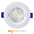 Spot LED de Embutir Redondo 7W 550lm 3000K Luz Quente Direcionável - Foxlux - Imagem 1