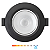 Spot LED de Embutir Redondo 7W 550lm 6500K Luz Fria Direcionável - Preto Foxlux - Imagem 1