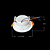 Spot LED de Embutir Prati Redondo Recuado Antiofuscante 5W 425lm 6000K  - Gaya - Imagem 4