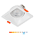 Spot LED de Embutir Prati Quadrado Recuado Antiofuscante 5W 425lm 6000K  - Gaya - Imagem 1