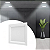 Painel LED Recuado de Embutir Quadrado 12W 3000K 840lm - Opus OPS 85261 - Imagem 5