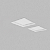Painel LED Recuado de Embutir Quadrado 12W 6500K 840lm - Opus OPS 85285 - Imagem 3