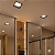 Painel LED Recuado de Embutir Quadrado 18W 4000K 1100lm Preto - Opus OPS 85384 - Imagem 2