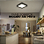Painel LED Recuado de Sobrepor Quadrado 18W 4000K 1200lm Preto - Opus OPS 87357 - Imagem 2