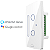 Interruptor Inteligente Dimmer 2 PADs para Lâmpadas Slide Touch Wifi 4x2 Branco - Dometek - Imagem 4
