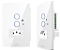 Interruptor Inteligente 2 PADs + 1 Tomada 20A Wifi 4x2 Branco - Dometek - Imagem 4