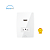 Tomada Simples 20A + 1 USB c/ Placa 4x2 Branca - Dometek - Imagem 2