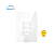 Luz de Emergência de Embutir com Tomada 20A 4x2 Branco - Dometek - Imagem 3