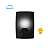 Luz de Emergência de Embutir com Tomada 20A 4x2 Preto - Dometek - Imagem 1