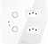 Interruptor Inteligente 2 PADs + 2 Tomadas 20A Wifi 4x4 Branco - Dometek - Imagem 1