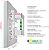 Interruptor Inteligente 2 PADs + 2 Tomadas 20A Wifi 4x4 Branco - Dometek - Imagem 4