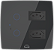 Interruptor Inteligente 2 PADs + 2 Tomadas 20A Wifi 4x4 Preto - Dometek - Imagem 1