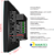 Interruptor Inteligente 2 PADs + 2 Tomadas 20A Wifi 4x4 Preto - Dometek - Imagem 5