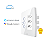 Interruptor Inteligente 3 PADs + 3 Tomadas 20A Wifi 4x4 Branco - Dometek - Imagem 2