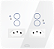 Interruptor Inteligente 4 PADs + 2 Tomadas 20A Wifi 4x4 Branco - Dometek - Imagem 1