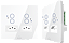 Interruptor Inteligente 4 PADs + 2 Tomadas 20A Wifi 4x4 Branco - Dometek - Imagem 3