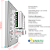 Interruptor Inteligente 4 PADs + 2 Tomadas 20A Wifi 4x4 Branco - Dometek - Imagem 5