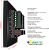 Interruptor Inteligente 4 PADs + 2 Tomadas 20A Wifi 4x4 Preto - Dometek - Imagem 4