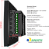 Interruptor Inteligente 5 PADs Wifi 4x4 Preto - Dometek - Imagem 5