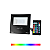Refletor LED PRO Color 20W RGB c/ Controle IP65 Bivolt - Opus - Imagem 1