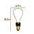 Lâmpada LED Filamento Acrílico 2D U 4W 2200K 240lm E27 Bivolt  - Opus - Imagem 3