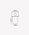Balizador de Parede LED Vision Nano 2W 3000K 65lm IP65 Bivolt - Opus - Imagem 4