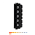 Spot de Embutir Focco Antiofuscante 5 Leds 10W 2700K 760lm Preto - Gaya - Imagem 1