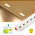Spot de Embutir Focco Antiofuscante 5 Leds 10W 2700K 760lm - Gaya - Imagem 4