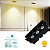 Spot de Embutir Focco Antiofuscante 3 Leds 6W 4000K 480lm Preto - Gaya - Imagem 4